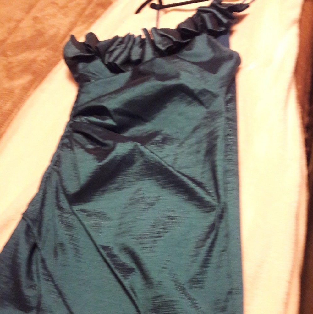 Blue dress